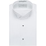 mens slim fit wing collar shirt