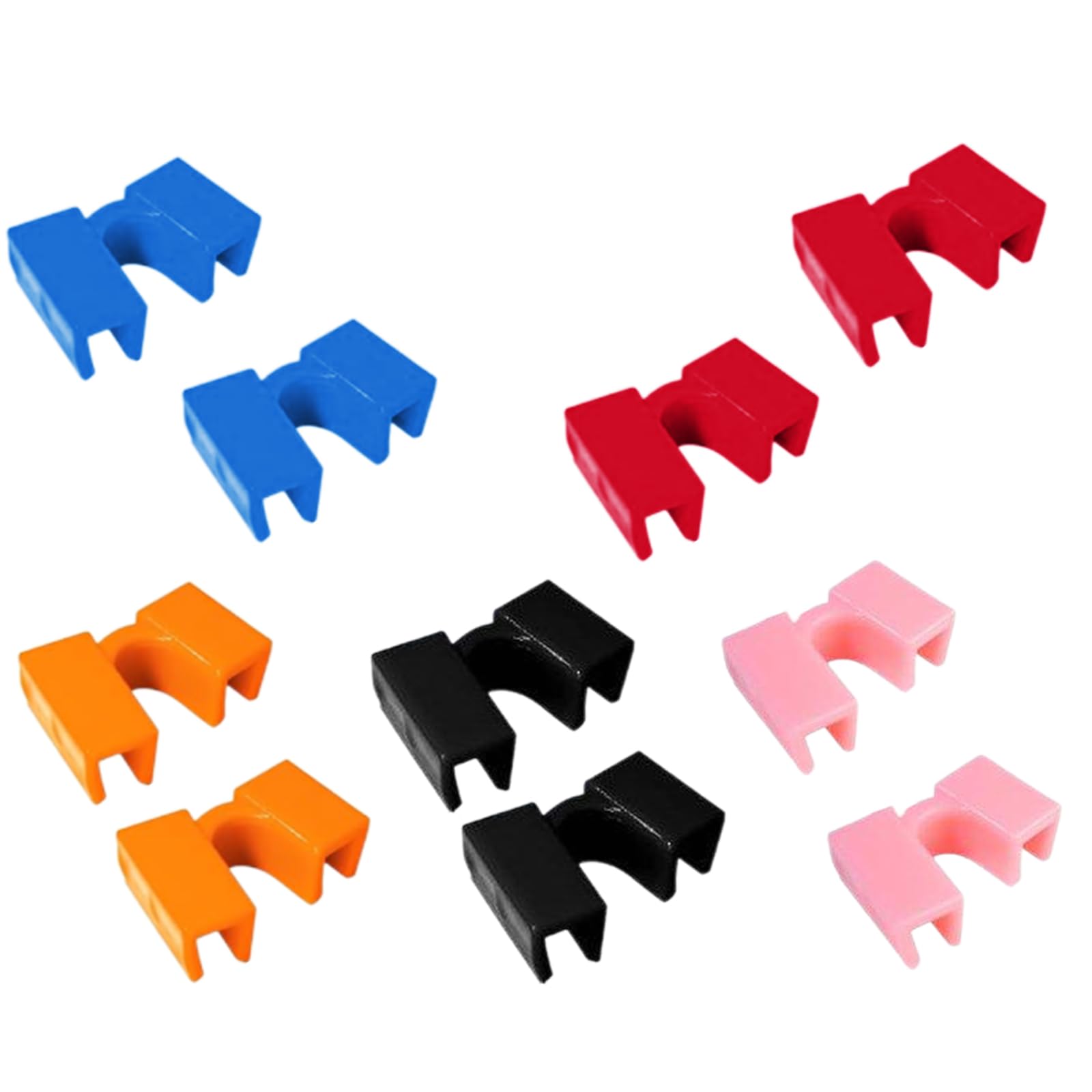 10 Pcs Plastic Chopstick Helpers and Training Chopsticks for Adults and Kids - Reusable Chopstick Trainer - Dishwasher Safe