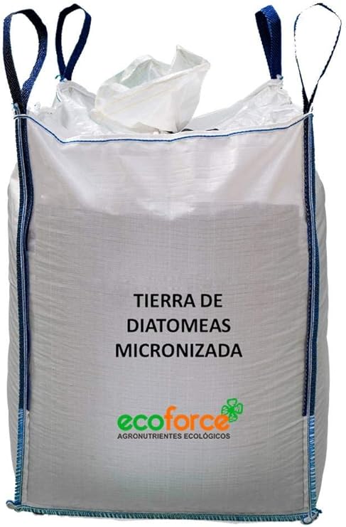 CULTIVERS Tierra de Diatomeas micronizada 1000 kg. Tierra de ...