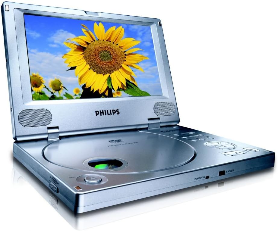 Philips PET 800 Tragbarer DVDPlayer mit 20,3 cm (8 Zoll) LCDMonitor