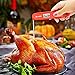 Habor 050 Magnetic Meat Thermometer (BPA Free), Convenient Folding Digital Thermometer FDA Approval Instant Read Sensor for Food Baking Liquid Meat BBQ Grill Smokers yoghourt Temperature