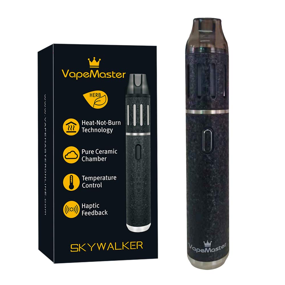 Deluxe Dry Herb Vaporizer Pen, VapeMaster Skywalker Portable Herbal