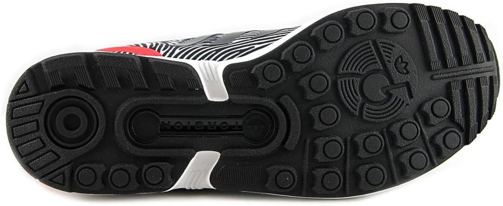 adidas zx flux shoes black and white