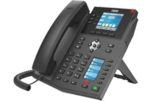 Fanvil X4U Gigabit SIP Enterprise Desktop Phone with Dual-Color LCD Display