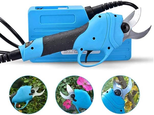 C Tk Secateur Electrique Coupe De Jardin Professionnel Dans Les 3cm De Diametre Batterie Au Lithium Sans Fil 36v4ah 144wh Rencontre 8 10 Heures De Travail Amazon Fr Bricolage