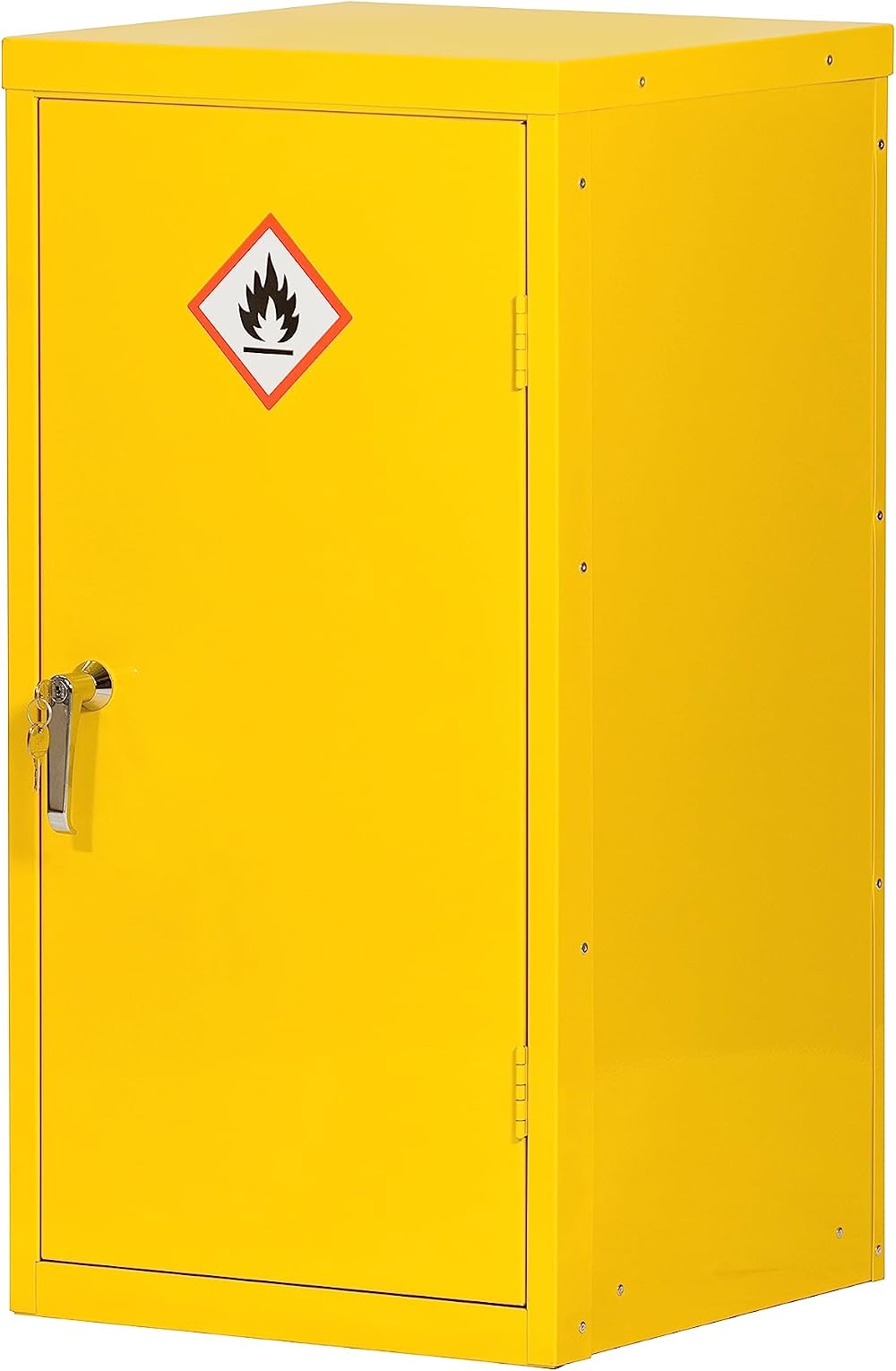 The Workplace Depot Hazardous Cabinet 910mm H Yellow COSHH Storage Unit