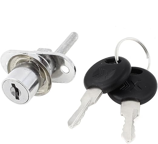Sourcingmap® Home Office Schrank Möbeln Metall Schublade Lock w 2