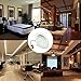 4 Inch LED Downlight Recessed Can Light Integrated Baffle Trim Design Retrofit Ceiling Lamp 9W [65W Equivalent] 720lm 4000K Neutral White Dimmable -Pack of 4