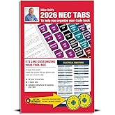 Mike Holt's Electrical Code Tabs, Based on The 2026 NEC