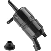 Windshield Washer Pump Replacement OEM#22127652,22127653 with Grommet,Windshield Wiper Pump Compatible with Chevrolet Isuzu GMC Buick,Standard Windshield Washer Fluid Pump (for Buick)&hellip;