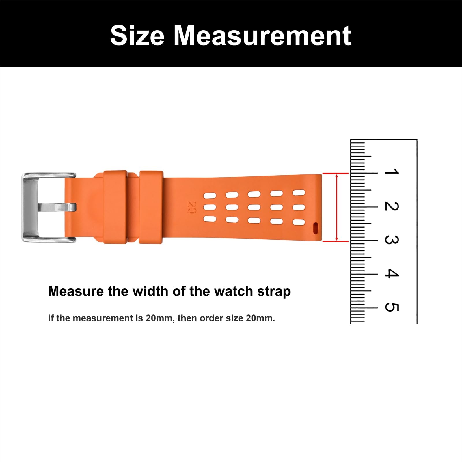 WOCCI 22mm Quick Release Spring Bars, Pins for 22mm Watch Band