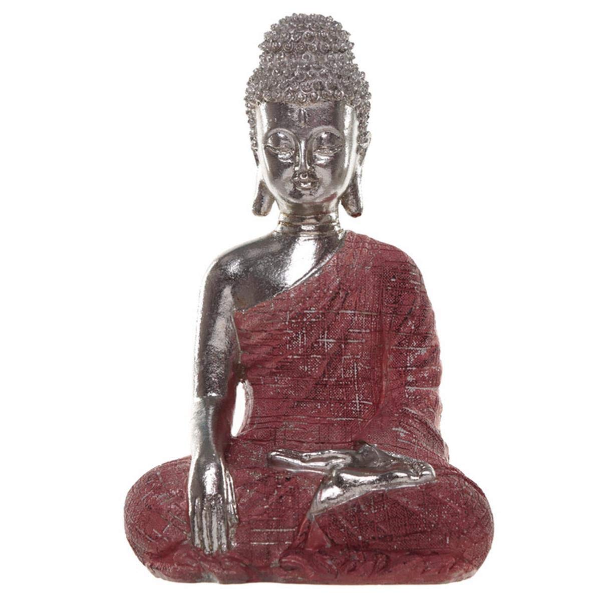 Puckator Thai Buddha Figurine - Metallic Meditation (1 Supplied)