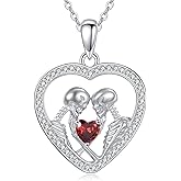 Skull Necklace 925 Sterling Silver Skull Pendant Gifts for Women Gothic Jewelry Halloween