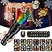 COMLIFE Christmas Projector Lights, 2 in 1 Holiday Decoration Light&Handheld Flashlight with 12 Slides and Tripod, Battery Operated Kids' Night Light,Easter Birthday Xmas Gift for Kids