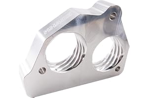 Khaos Motorsports Helix 2" Bore Throttle Body Spacer 87-95 Chevy GMC 4.3 5.0 5.7