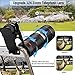 Phone Camera Lens, OYRGCIK 5 in 1 Phone Lens Kit 12X Zoom Telephoto Lens with Telescope + Fisheye Lens + Wide Angle Lens + Macro Lens Compatible with iPhone 11 Pro Max XR XS Max X Samsung S10 S10e S9