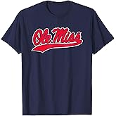 Mississippi Ole Miss Rebels Script Officially Licensed T-Shirt