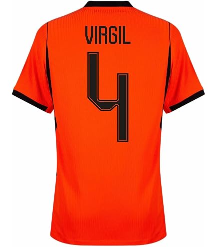 Amazon.com: Tutiinca Netherlands Soccer Cup Fan - Virgil 4 Jersey