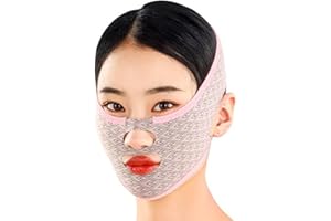 38 INT'L TRADING CO. LTD. V-Line Lifting Tape, V Line Lifting Face Slimming Mask， a reusable sculpting mask, redefines comfort and breathes confidence with our double-chin reducer and face-slimming tape.