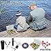 Mockins All-in-One Fishing Gear Set | 154 Pieces Includes Fishing Lures, Flashlight, 120g Sinker Kit, Fishing Pliers, Tackle Box and Floaters | Camping Accessories