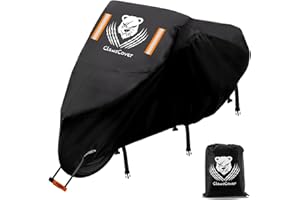 ClawsCover XXL 104" Motorcycle Cover Waterproof Outdoor Heavy Duty 420D Oxford UV Protection Scooter Covers,Tearproof,Fadeproof,Lock Hole,Storage Bag,for Harley Davidson Honda Kawasaki Yamaha Suzuki