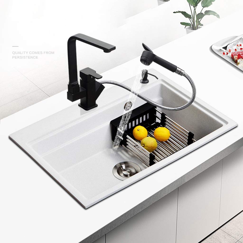 Rjli Large Kitchen Sink Single Sink Kitchen Sink Single Bowl Sink