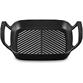 Le Creuset Alpine Outdoor Collection Enameled Cast Iron Square Grill Pan, 10.25"