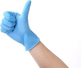FDD4U Disposable Nitrile Gloves Powder Free Blue Size M 100 Pieces view 4