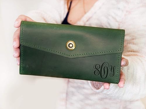 monogram clutch