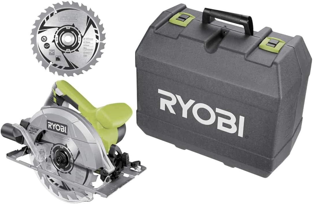 Ryobi 4892210151827 Scie Circulaire 1400 W Multicolore Amazon Fr Bricolage
