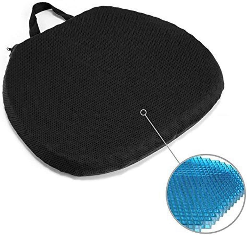 THERAMART | Airgel Portable Gel Seat Cushion for Back Pain Relief in Car Office Chairs
