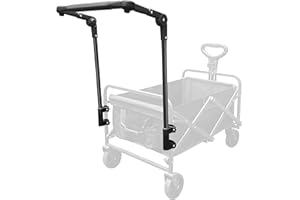 Montex Wagon Handle, Folding Wagons Parts Trolley Handle Accessories, Suitable for Half-Folded Wagons