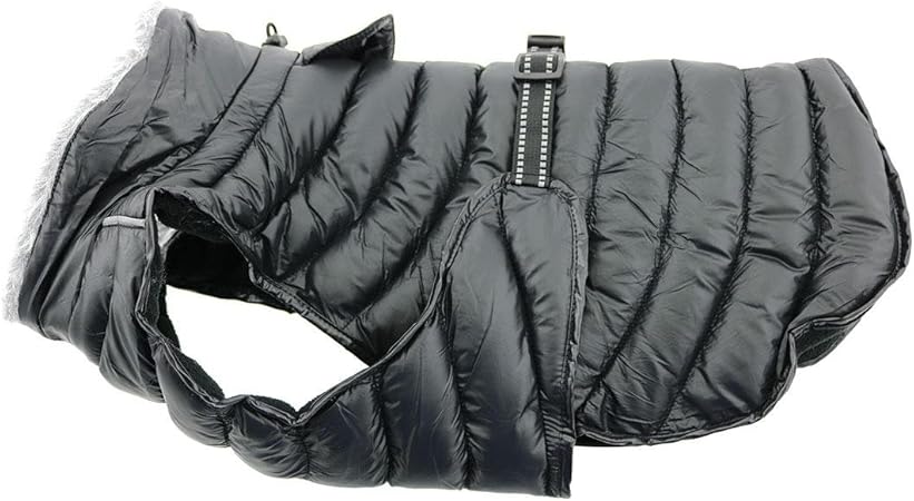 doggie design alpine extreme weather puffer dog coat waterproof