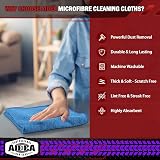 AIDEA Microfibre Cleaning Cloths 50 Pack Premium All-Purpose Car Towels 30x30 cm view 5
