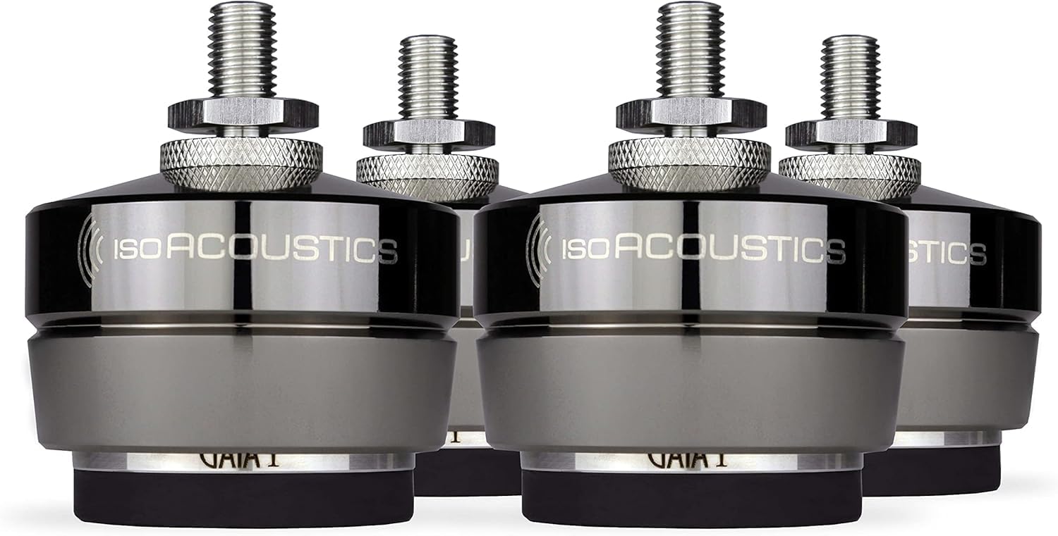 Photo 1 of IsoAcoustics Gaia Series Isolation Feet for Speakers & Subwoofers (Gaia I, 220 lb max) - Set of 4