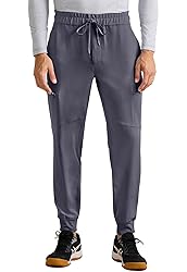 Healing Hands Men's Scrub Pant Nolen Jogger with 6