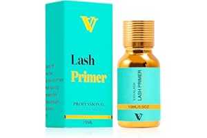 VAVALASH Lash Primer for Lash Extensions 15 ML Eyelash Extension Primer Increase Adhesive Bonding Power Easily Removes Proteins and Oils for Longer Lash Lasting Professional Use Only(15ML)