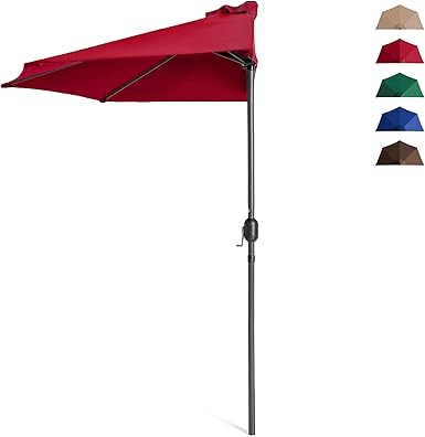 best choice products half umbrella
