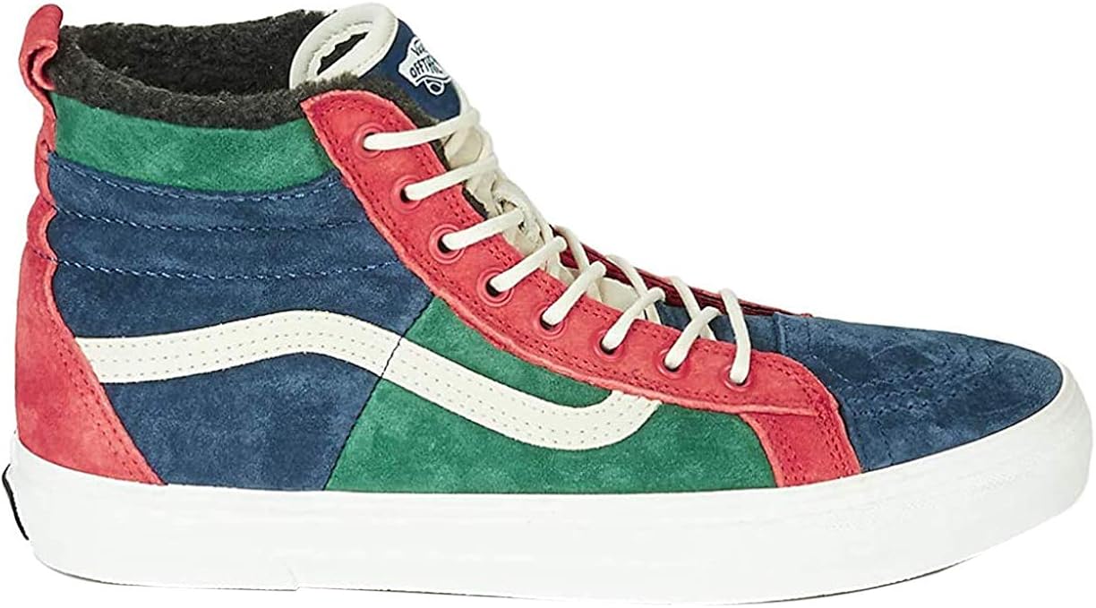 blue green red vans