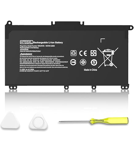 Batteria TI04XL 55.67Wh Per HP Envy 17-CH000, 17M-CH000, 17T-CH000, 4 Celle, 15.12V