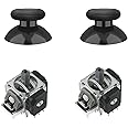 Antank Gulikit TMR Electromagnetic Joysticks Replacement for Switch Pro Controller, Upgrade Replacement Repair Kit for Switch Pro Controller, Thumbstick Caps Included (Need Soldering tools and skills)