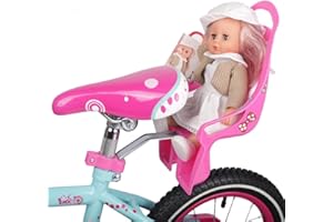 ERYUE Doll Seat Bike Attachment Safe Decorative Accessory for Girls Stuffed Animals, Plastic Children's Bicycle Decoration fo