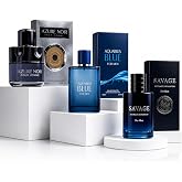 Luxury Men's Cologne Gift Set &ndash; 3 Piece Long Lasting Fragrance Collection, Premium Eau de Toilette Spray Set, Designer Inspired Scents, Luxury Gift for Men