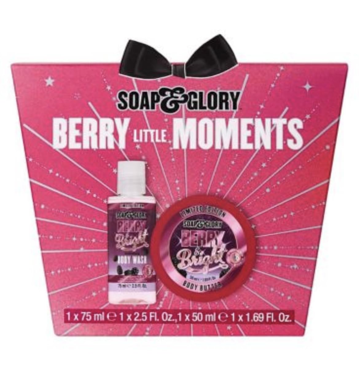 Soap & Glory Berry Little Moment Body Set