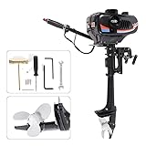 BSTOOL Outboard Motor 3.5 HP 2-Stroke Fishing Boat
