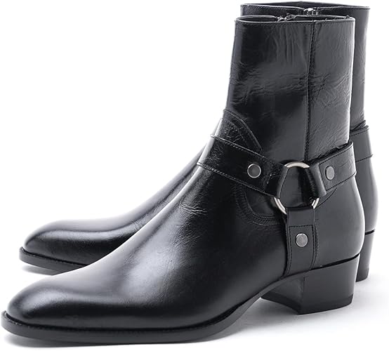 Amazon サンローランパリ リング ブーツ 42サイズ Moroder Heavy 並行輸入品 Saint Laurent Paris サンローランパリ ブーツ
