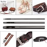kuou 10 Pc Round Steel Hole Punch Cutter Set 0.5mm-5.0mm for Leather Paper view 5