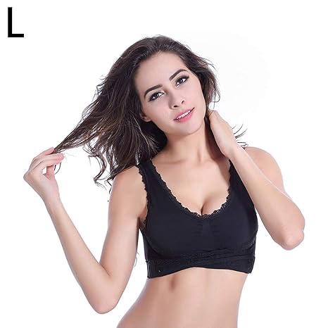 reggiseno con fili davanti