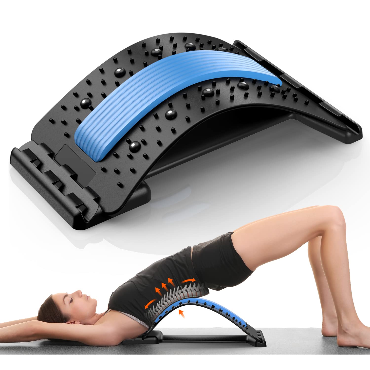 Mua NNUIBY Back Stretcher for Lower Back Pain Relief, 3 Level Back