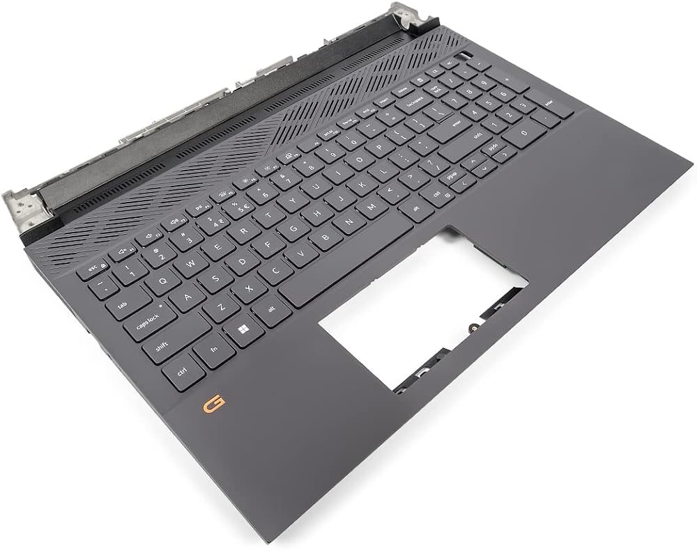 Dell G15 5520 5521 5525 Palmrest US English Backlit Keyboard 01FC2R Renewed